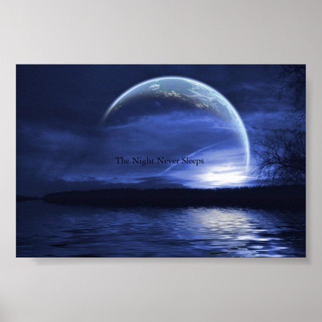 Die Nacht schläft nie Poster (Vorne)