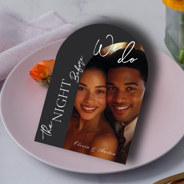 Die Nacht vor dem Abendessen am Foto Probe Einladung (Von Creator hochgeladen)