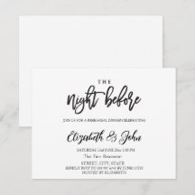 Die Nacht vor dem einfachen Probe