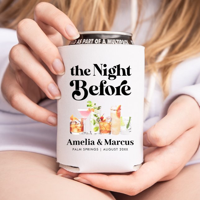 Die Nacht vor dem Retro-Probe-Dinner Dosenkühler (Von Creator hochgeladen)