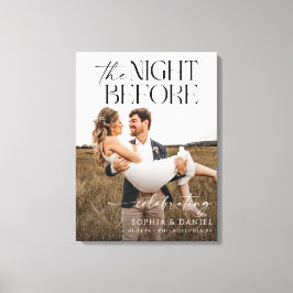 Die Nacht vor der Probe Abendessen Gerahmte Leinwa Leinwanddruck