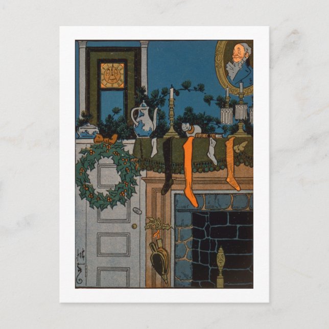 Die Nacht vor Weihnachten durch Denlow, 1903 (Vorderseite)