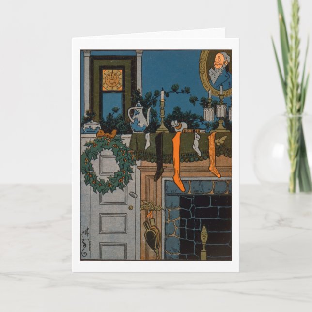 Die Nacht vor Weihnachten durch Denlow, 1903 (Vorderseite)