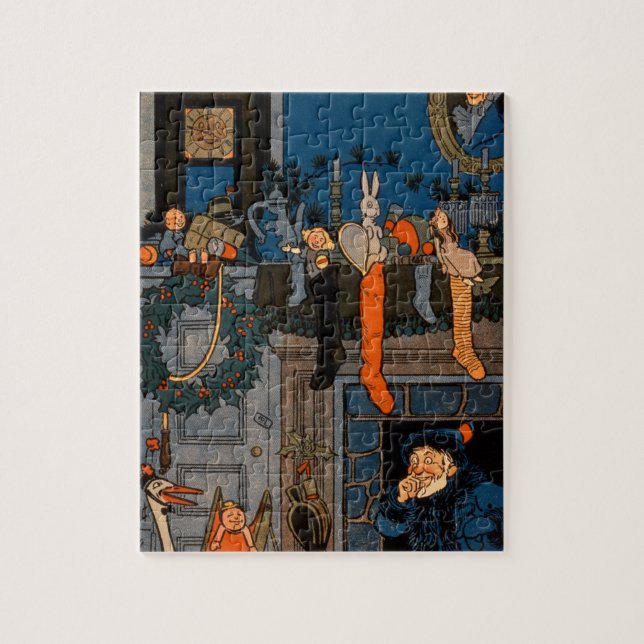 Die Nacht vor Weihnachten, durch Denlow, 1903 (Vertikal)