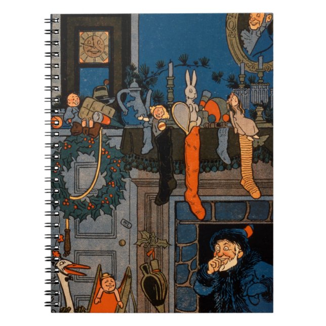 Die Nacht vor Weihnachten, durch Denlow, 1903 Notizblock (Vorderseite)