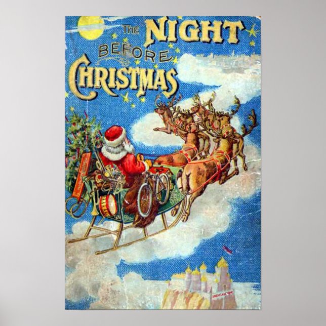 Die Nacht vor Weihnachten Poster (Vorne)