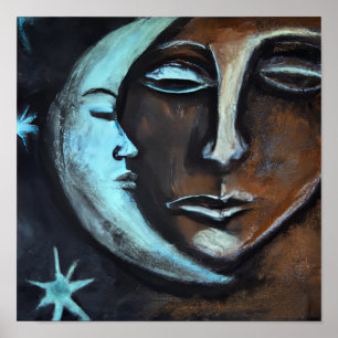 Die nächtliche Embrace Poster