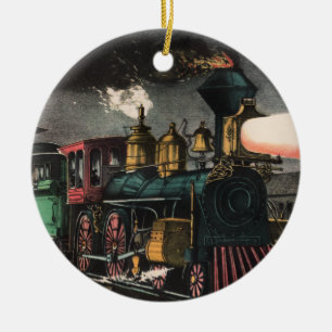 Die nächtliche Espresso Keramikornament