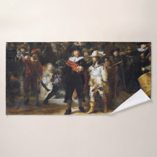 Die Nachtwache, Rembrandt, 1642 Badehandtuch