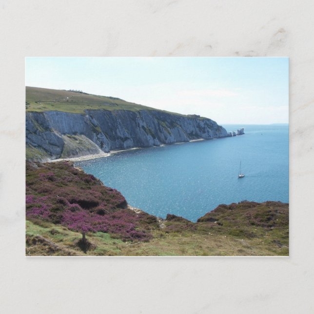 Die Nadeln, die Isle of Wight Postkarte (Vorderseite)