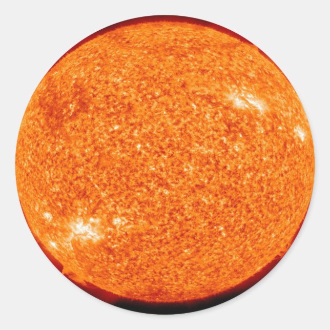 DIE NÄHE DER SCHÖNEN SONNE RUNDER AUFKLEBER (Vorderseite)