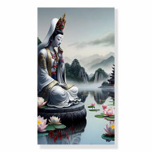 Die Nähe von Guanyin am Lotus-See