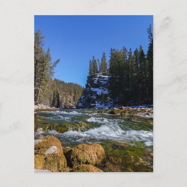 Die Nähe zur 5. Brücke - Athabasca Postkarte (Vorderseite)