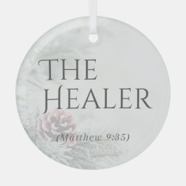 "Die Namen Jesu" Glasschmuck - Der Heiler Ornament Aus Glas