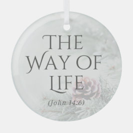 "Die Namen Jesu" Glasschmuck - Der Weg Ornament Aus Glas