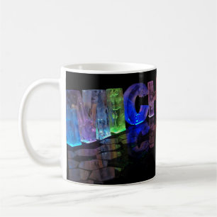 Die Namensmichelle in 3D beleuchtet (Fotografie) Kaffeetasse