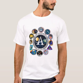 Die NASA-Apollo-Programm Auftrag-Flecken-Abzeichen T-Shirt