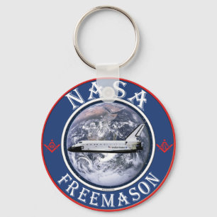Die NASA-Freimaurer Schlüsselanhänger