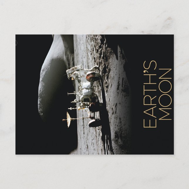 Die NASA-Mond-Plakat 3 Postkarte (Vorderseite)