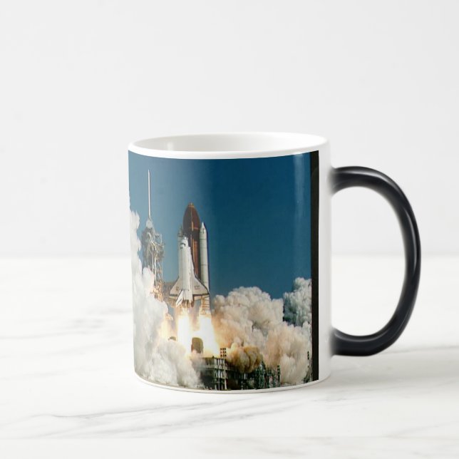 Die NASA-Raum-Shuttleprodukteinführung, Verwandlungstasse (Rechts)