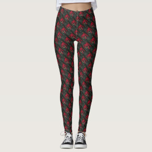 Die nasse Rote Ibis-Fliege, Fliegenfischen, Fliege Leggings