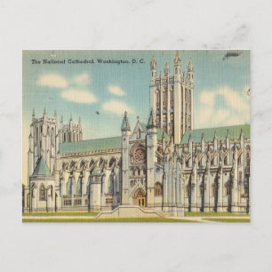 Die National Cathedral, Washington D.C. Postkarte