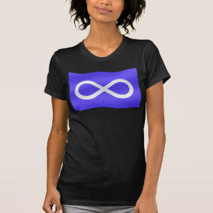 Die Nations-T - Shirt Metis Flaggen-Shirt der