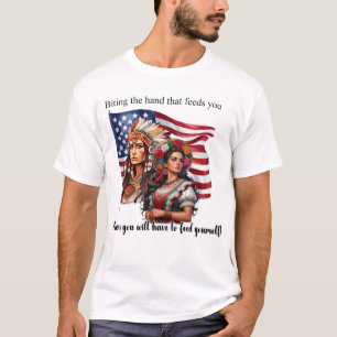 Die Native American/Mexikanische Fusion _ Feeding T-Shirt