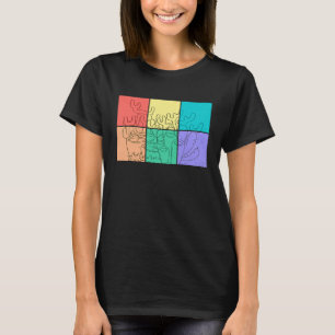 Die Natur des Ozeans Schöne Korallenriffe Schnorch T-Shirt