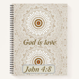 Die Natur Gottes erkunden: Erkenntnis von John 4:8 Notizbuch