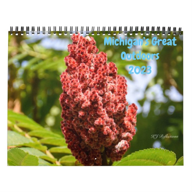 Die Natur in Michigan Kalender (Titelbild)
