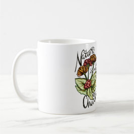 Die Natur ist meine Kirche Pagan Green Witch Druid Kaffeetasse