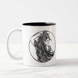 Die Natur ist meine kirchliche Druiden-Göttin Zweifarbige Tasse