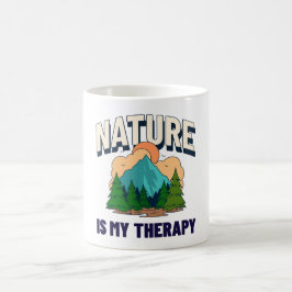 Die Natur ist meine Therapie Kaffeetasse