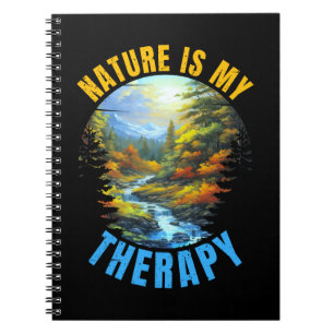 Die Natur ist meine Therapie Notizblock