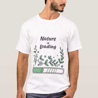 Die Natur lädt | Lustige Öko-freundliche Botanik T T-Shirt
