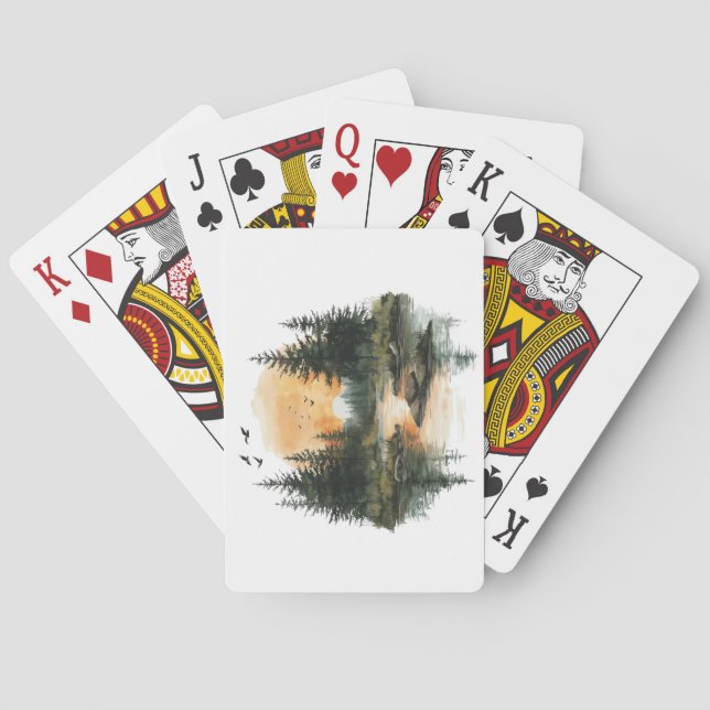 Die Natur ruft Spielkarten (Rückseite)