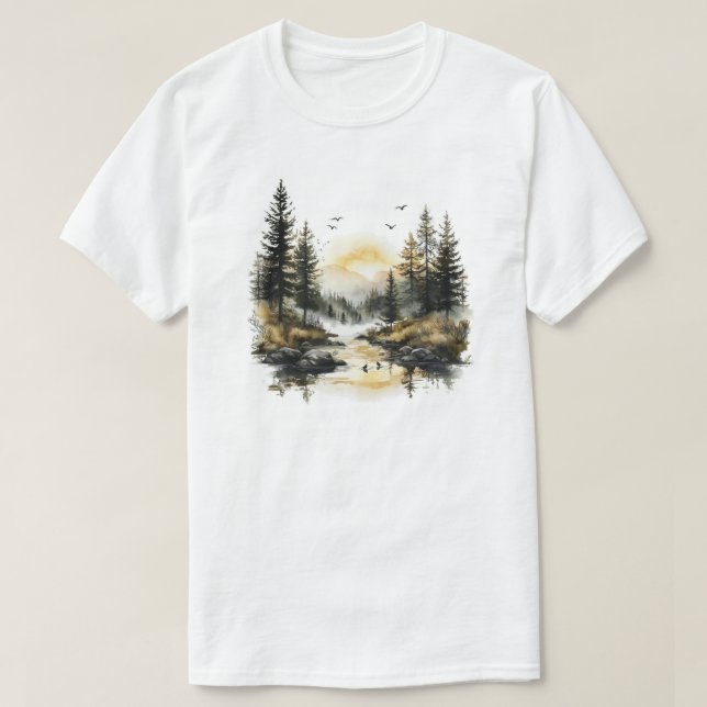 Die Natur Ruft T-Shirt (Design vorne)