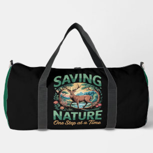 Die Natur Schritt für Schritt Retten Duffle Bag