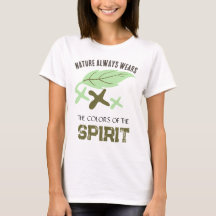 "Die Natur trägt immer" Blatt