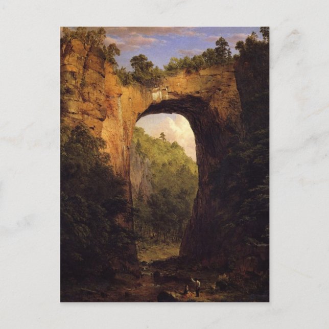 Die Naturbrücke Postkarte (Vorderseite)