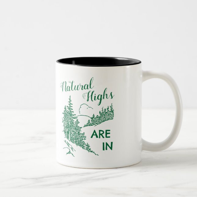 Die natürlichen Highlights sind in Zweifarbige Tasse (Rechts)