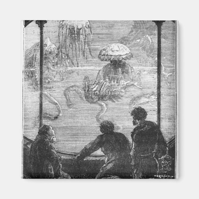 Die Nautilus-Passagiere Magnet (Vorne)