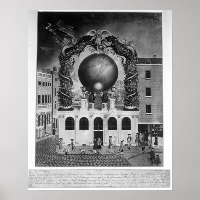 Die Nautische Schulden von 1782 Poster (Vorne)