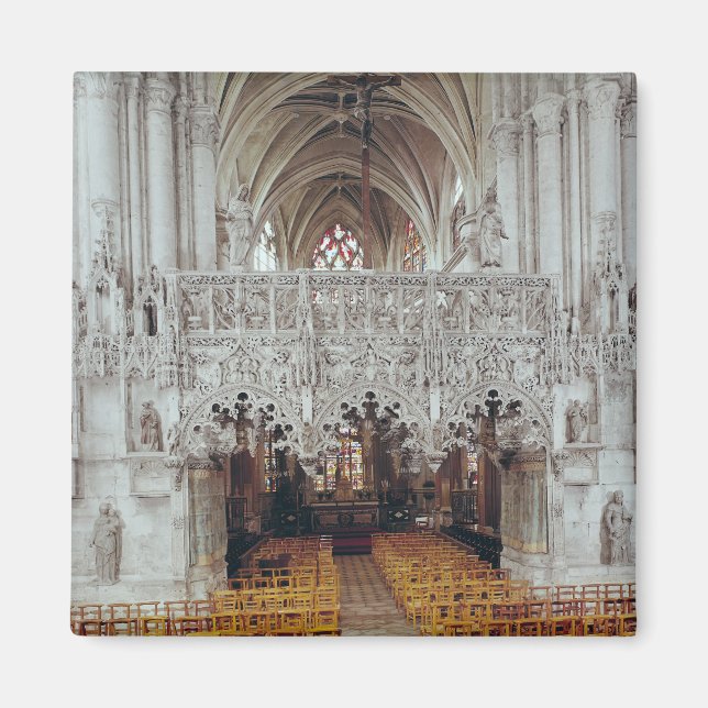 Die Nave und das Innere von Eglise Magnet (Vorne)