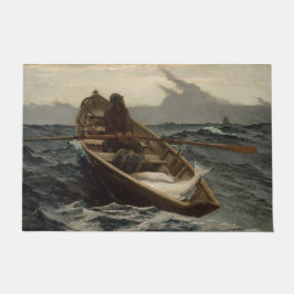 Die Nebelwarnung (von Winslow Homer) Fußmatte