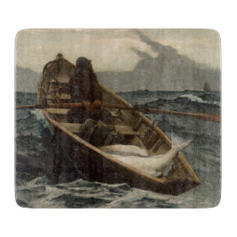 Die Nebelwarnung (von Winslow Homer) Schneidebrett