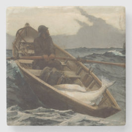 Die Nebelwarnung (von Winslow Homer) Steinuntersetzer