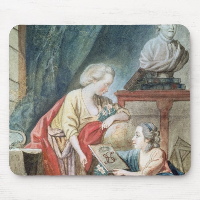 Die Necker Familie im Jahre 1780 Mousepad (Vorne)