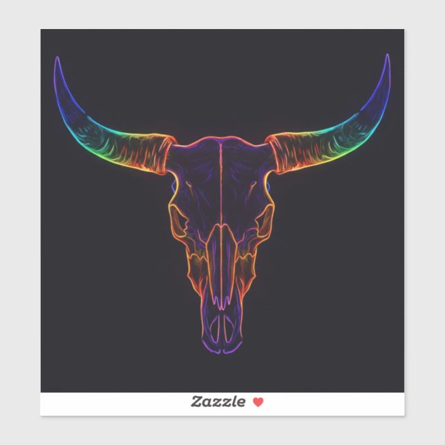 Die Neonächte Aufkleber (Blatt)